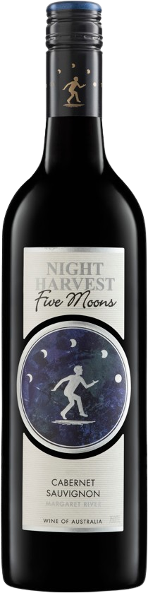 Greenpiper Wines Night Harvest Five Moons Cabernet Sauvignon 2023 bottle — Margaret River